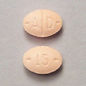 Adderall 15 mg.